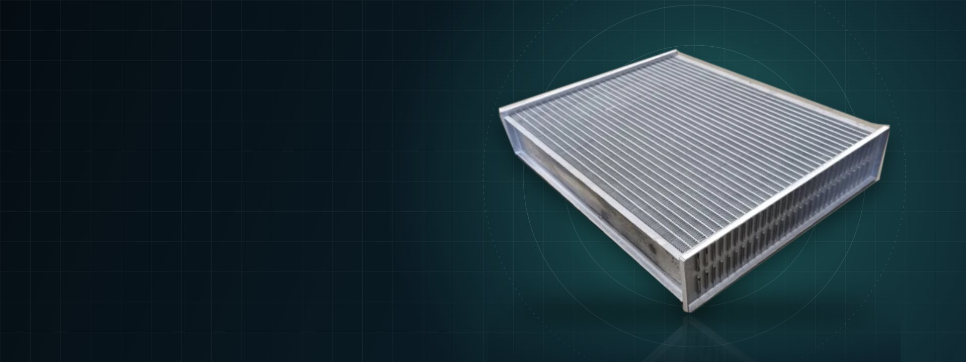 Custom bar and plate aluminium core, brazed, without tanks